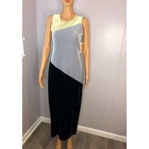 🎉 HP 🎉 NWT Mevisto Vintage Long Velvet Dress